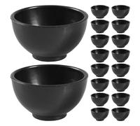 BESPORTBLE Lot de 30 Bols Miniatures pour Maison de poupée : Mini-Bols réalistes en Plastique pour la décoration de la Cuisine d'une Maison de poupée - Vaisselle Miniature pour Loisirs