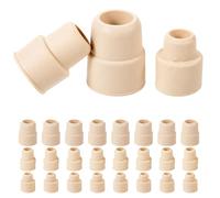 BESPORTBLE Lot de 30 Bouchons en Caoutchouc Naturel Multifonction pour Bouteilles de Fermentation Bouchons Compacts Taille 14 19 et 24 Résistants à L'Usure pour Usage Scientifique et