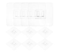 BESPORTBLE Lot de 30 Chevilles Adhésives pour Meubles sans Perçage, Ancre de Meuble Auto-adhésive, Support Mural de Sécurité pour Commode, Fixation Anti-basculement pour Chambre de Bébé,