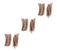 BESPORTBLE Lot de 30 Mèches en Corde De Chanvre Imprégnée De Cire D’Abeille, Allume-feu Camping Léger Et Portable, Barbecue Et Randonnée en Plein Air