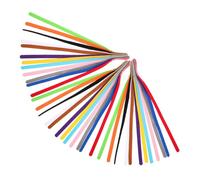 BESPORTBLE Lot de 36 Colliers D’Identification Ajustables en Nylon Multicolores pour Chiots Et Chatons, Colliers Souples m Taille, Utilisation Quotidienne pour Chiens Et Chats -nés