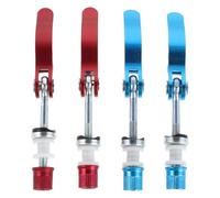 BESPORTBLE Lot de 4 Attaches Rapides pour Tige de Selle - Collier de Serrage Rapide pour Tige de Selle - Collier de Serrage en métal pour de de vélo Pliant