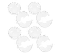 BESPORTBLE Lot de 4 Cache-boutons Transparents de Sécurité pour Cuisinière à Gaz, Protection Garçon et Filles, Résistant à L'usure, Accessoires la Cuisine pour Prévention des Risques