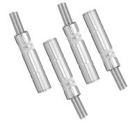 BESPORTBLE Lot de 4 Connecteurs Audio Stéréo Femelles 6,35 Mm à Souder, Douille Femelle 1/4 Pouce, Port Audio Soudure, Compatible Câbles de Brassage, Adaptateur pour Usage Domestique