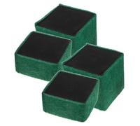 BESPORTBLE Lot de 4 Cubes Filtrants pour Aquarium en Charbon Actif Média Filtrant Mécanique pour Eau Douce et Eau de Mer Système de Purification pour Réservoir d'eau et Filtration