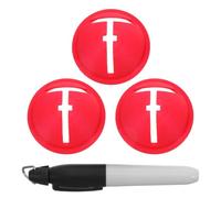 BESPORTBLE Lot de 4 gabarits pour marquer Les balles de Golf et faciliter l'alignement et Le Putting. Accessoires pour golfeurs débutants sur Le Parcours.