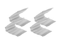 BESPORTBLE Lot de 4 Inserts Rembourrés pour Paquet Photo Séparateurs Antichoc Flexibles et Ajustables Coussinets de Protection pour Appareils Photo Hybrides et Objectifs Organiseur de