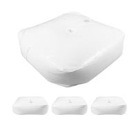 BESPORTBLE Lot de 4 Paquet d'Eau Carrés Lestables pour Base d'Arche de Ballons Réutilisables et Pliables Poids de Base Stabilisateur pour Décorations de Mariage Anniversaire et Fêtes en