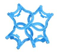 BESPORTBLE Lot De 4 Poignées Levantes D'eau Gallon Bleu Résistance Élevée Ergonomique Pour Bouteilles Lourdes Usage Domestique Et Professionnel