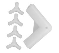 BESPORTBLE Lot De 4 Supports De Moustiquaire Pour Berceau Avec Housse Siège Auto À Roulettes Joints De Poteau De Tente Housse De Filet Pour Berceau Connecteur De Cadre D'Auvent