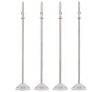 BESPORTBLE Lot de 4 tiges de mélange pour batteur électrique : bâtonnets mélangeurs en acier inoxydable pour liquides - Pièce de rechange pour batteur électrique, idéale pour la cuisine et la
