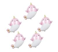 BESPORTBLE Lot de 5 Ballons Aluminium Forme Licorne de Mer Rose Décoration Anniversaire Festive Ballon Décoratif pour Fête Accessoire Photo Original Kit Décoration Garçon et Filles