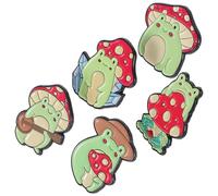 BESPORTBLE Lot de 5 Broches Décoratives Grenouille et Champignon Épingles Esthétiques pour Paquet à Dos Accessoires Mignons en Métal Artisanal pour Vêtements et Chapeaux
