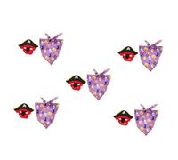 BESPORTBLE Lot De 5 Ensembles De Vêtements pour Chat Uniques Décoration Dhalloween Costume pour Animaux De Compagnie Chapeau De Pirate Et Bandana pour Animaux De Compagnie Élégants