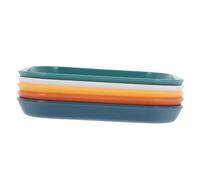 BESPORTBLE Lot De 5 Gamelles pour Chat en Assortiment De Croquettes Et Friandises pour Chatons Gamelles Inclinées Plates Et Larges en Plastique PP