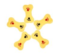 BESPORTBLE Lot de 5 Jouets Sonores d'Os pour Chiens et Garçon et Filles Jouets de Bain Anti-Stress Éducatifs et Amusants Faciles à Presser et Sûrs