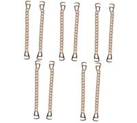 BESPORTBLE Lot De 5 Paires De Boucles De Chaussures Décoratives Accessoires De Mariage Breloques Pour Chaussures Décorations De Baskets Habillées Pour Femmes Chaînes Lacets