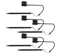 BESPORTBLE Lot de 5 Stylets à Écran Tactile Résistif avec Cordon à Ressort Anti-Perte et Socle Fixe Stylo pour Terminal de Point de Vente Mobile Plastique Robuste Utilisation