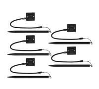 BESPORTBLE Lot de 5 Stylets Multifonctionnels pour Écran Tactile Résistif 7,0 Cm avec Cordon à Ressort Anti-Perte et Support Fixe, Stylet Tactile pour Dessin, Écriture et Prise de Notes