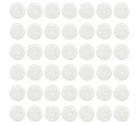 BESPORTBLE Lot de 50 Crochets Adhésifs de Plafond en Pvc Transparents, Légers Trace, pour Surfaces Lisses comme Carrelage et Verre, Suspendre sans Perçage