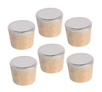 BESPORTBLE Lot de 6 Bouchons en Bois pour Bouilloire à Eau Chaude Bouchons pour Bouteille Isotherme Grosse Taille Compatibles Usage Domestique et Voyage Pratiques et Solide