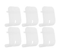 BESPORTBLE Lot de 6 Clips de Fixation Blancs Grand Format pour Cages à Hamsters et Petits Animaux Accessoires en Plastique Résistants aux Morsures Verrous de Stabilité pour Cages