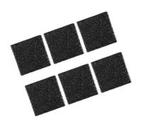 BESPORTBLE Lot de 6 Filtres Carrés en Coton Filtrant pour Poubelle Cuisine, Filtres à Compost Haute Efficacité Anti-odeurs pour Bac à Compost de Comptoir, Compatible Bacs Carrés, Usage
