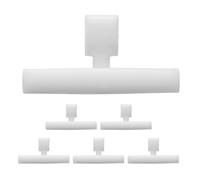 BESPORTBLE Lot de 6 perchoirs pour mangeoire à Oiseaux : tiges de Support pour mangeoire à Oiseaux, perchoir en Acrylique pour Cage à, Supports avec Boucle pour Cage