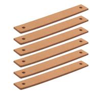 BESPORTBLE Lot de 6 Plaquettes de Frein en Cuir de Vachette pour Vélo D’Exercice Pièces de Rechange pour Freinage Stable Compatibles Vélo de Fitness D’Intérieur Résistance Solide et