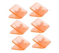BESPORTBLE Lot De 6 Supports Muraux en Métal Robuste pour Tapis Dapprentissage De La Propreté pour Chien pour Éclairage LED Et Luminaires Décoratifs