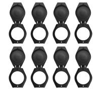 BESPORTBLE Lot de 8 Cache-Webcams USB en ABS Noir Protection Confidentialité et Sécurité pour Ordinateurs Portables et Tablettes Accessoire Anti-Piratage et Anti-Espionnage Protection