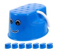 BESPORTBLE Lot de 8 seaux de marche pour enfants : échasses, stepper, seau d'équilibre, chaussures, jouet pour aire de jeux préscolaire, parcours d'obstacles intérieur et extérieur