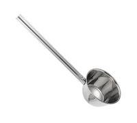 BESPORTBLE Louche à Eau en Acier Inoxydable 14X35 CM Manche Long Écope Robuste pour Arrosage de Jardin Cuisine Louche Pratique pour Puiser Eau et Arroser Fleurs ou Légumes