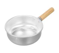 BESPORTBLE Louche en Aluminium Épais Manche en Bois, Pelle à Eau Pratique Cuisine et Jardin, Cuillère à Eau Domestique Multifonctionnelle, Ustensile la Cuisine Solide et Facile à Nettoyer
