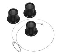 BESPORTBLE Loupe à Clip pour Bijoutier Et Horloger, Verre Optique, Grossissement 5x-15x, Portable, pour Réparation De Montre, Précision, Lot De 4 Set De Pièces