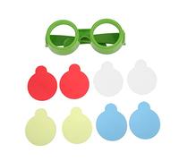 BESPORTBLE Lunettes Éducatives en Plastique pour Garçon et Filles Set de 3 Couleurs Primaires Jouet Scientifique pour L'Exploration Fournitures d'Éducation Précoce