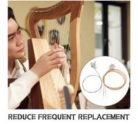 BESPORTBLE Lyre En Métal De Rechange Pour Harpe Accessoires Pour Instruments De Musique En Acier Accessoire De Remplacement Pour Harpe Lyre