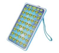 BESPORTBLE Machine d'apprentissage Arabe pour Bébé Bleu 38 Segments Éducatifs sans Batterie Tablette Éducative Multifonctionnelle Pédagogique Précoce pour Tout-Petits