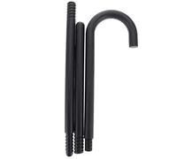 BESPORTBLE Magician Crutch Stick, Black Decorative Party Prop, Plastic Halloween Costume Cane, 29.87 Inch, Stage Performance Crutch for Kids