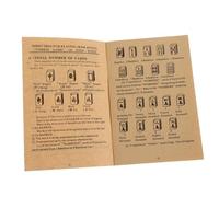 BESPORTBLE Mahjong Guide Dapprentissage Complet pour Débutants et Manuel Dinstructions Antique pour Maîtriser Les Règles et Techniques Mahjong Chinois