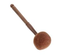 BESPORTBLE Maillet Artisanal en Bois et Feutre pour Bol Chantant Tibétain, Bâtonnet Léger aux Vibrations Harmonieuses, pour Contemplation et Pratique Sonore