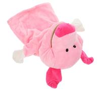 BESPORTBLE Main Cochon Peluche Douce Interactif pour Garçon Fille Stimule Créativité et Communication Parent Garçon Fille Lavable et Confortable Éveil et Jeu Educatif