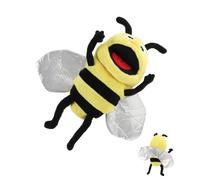 BESPORTBLE Main Peluche Abeille Douce Interactif Storytelling pour Garçon Fille et Adultes Éducatif Portable