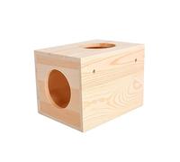 BESPORTBLE Maison de Hamster pour Animaux de Compagnie Jouets de Perruche Jouets pour Lapins Jouets pour Animaux de Compagnie Jouets calopsittes Jouets pour Hamsters Maison de cobaye Journal