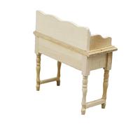 BESPORTBLE Maison de Poupée Modèle de Pupitre École DIY Mobilier Miniature Décoration de Scène et Educatif