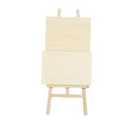 BESPORTBLE Maison de Poupée Support Trépied avec Chevalet et Planches Dart Réalistes Accessoire Décoratif Miniature