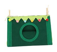 BESPORTBLE Maison Feutre pour Hamsters Nid Douillet pour Petits Animaux Tente Confortable pour Rongeurs pour Jouer Et Dormir Modèle Saint-Nicolas Petit Format