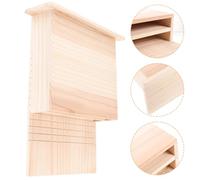 BESPORTBLE Maison pour Chauves-Souris Abri Extérieur pour Jardin Nichoir pour Animaux De Cour Boîte à Chauves-Souris Résistante Aux Intempéries