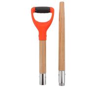 BESPORTBLE Manche de houe et de Pelle - Manche de bêche Robuste en Forme de D - Tête de hachette de Rechange pour Creuser et Camper - Accessoires pour Outils de Jardin