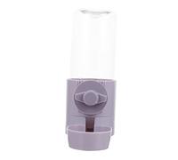 BESPORTBLE mangeoire à Eau Suspendue Bouteille d'eau de Cochon d'Inde Bouteille d'eau pour Petit Animal Cat Water Fountain Abreuvoir pour Chat Porte-Eau pour Chien Bol d'eau pour Chien Grey